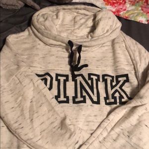 Cowl neck sweatshirt PINK